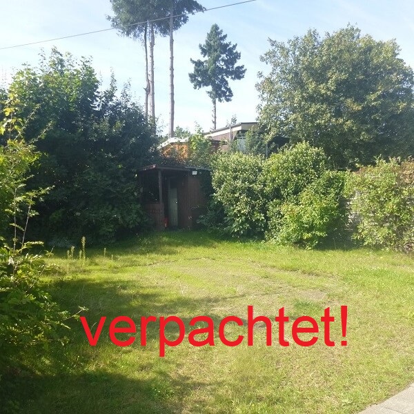 Verpachtet: Parzelle auf dem C Platz